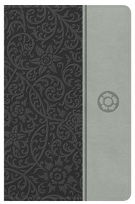 NKJV Reader's Reference Bible Gray Leathertouch Indexed
