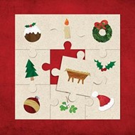 Pack of 6 (with envelopes) - Christmas Jigsaw