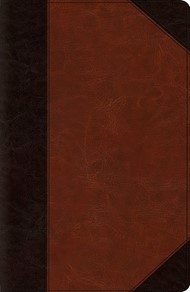ESV Reference Bible, Trutone, Brown/Cordovan