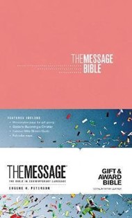 Message Gift and Award Bible, Pink