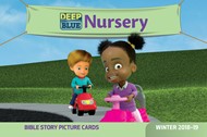 Deep Blue Nursery Bible Story Picture Cards Winter 2018-19