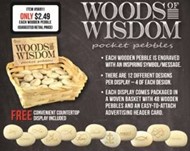 Woods of Wisdom Pocket Pebbles Pack of 48