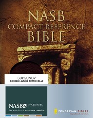 NASB Compact Reference Bible, Burgundy, Red Letter Ed.