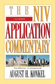 1 And 2 Kings  NIV Application Commentary