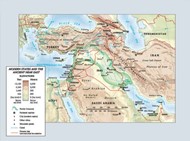 Modern States And The Ancient Near East Map