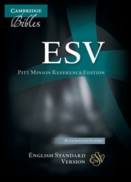 ESV Pitt Minion Reference Edition Black Imitation Leather