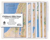 Children's Bible Maps, Set Of 6