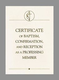 United Methodist Covenant I Baptism, Confirmation & Receptio