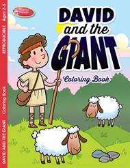 David and the Giant Colouring Activity Book