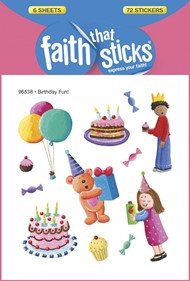 Birthday Fun! - Faith That Sticks Stickers