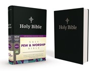 NRSV Pew And Worship Bible, Black, Comfort Print