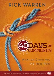 40 Days Of Community: A Dvd Study