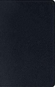 ESV Single Column Thinline Bible, Black