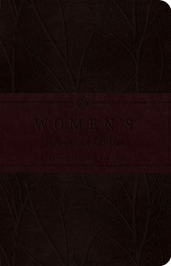 ESV Women's Devotional Bible, Trutone, Burgundy