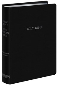 KJV Large Print, Wide Margin Bible