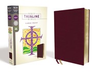 NRSV Thinline Bible, Burgundy Bonded Leather, Large Print
