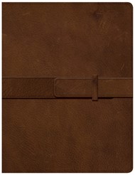 CSB Legacy Notetaking Bible, Tan Genuine Leather
