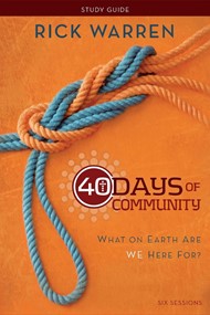 40 Days Of Community Study Guide