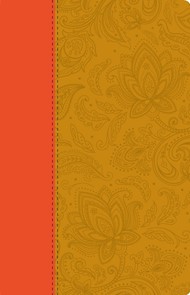 ESV Anglicised Thinline Bible, Paisley Tan