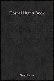 Gospel Hymn Book Black Leather