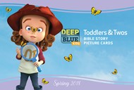 Deep Blue Kids Toddlers & Twos Bible Story Picture Cards