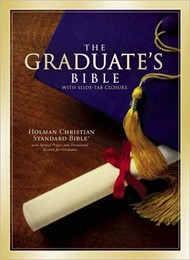 HCSB Graduate's Bible, Burgundy Bonded Leather