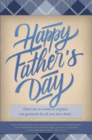 Happy Father's Day Bulletin (Pack of 100)