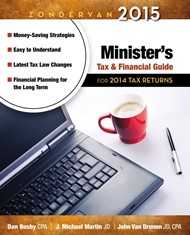 Zondervan 2015 Minister's Tax And Financial Guide