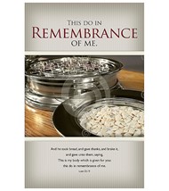 Do This In Remembrance Of Me Bulletin (Pack of 100)