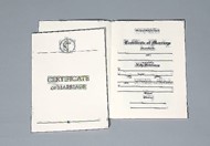 United Methodist Marriage Certificates with Traditional 1964