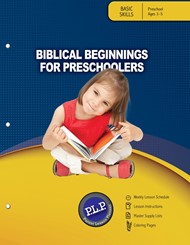 Biblical Beginnings For Preschoolers Parent Lesson Planner