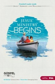Jesus' Ministry Begins - Preschool Leader Guide