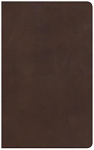 NKJV Ultrathin Reference Bible, Brown Genuine Leather, Index