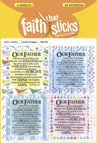 Lord's Prayer, The - Faith That Sticks Stickers