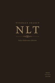 NLT Tyndale Select Reference Edition, Brown Calfskin Leather