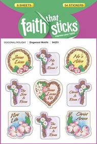 Dogwood Motifs - Faith That Sticks Stickers