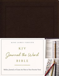 KJV Journal the Word Bible BL Brown