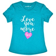 Love You More T-Shirt Large