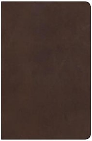NKJV Large Print Personal Size Reference Bible, Brown
