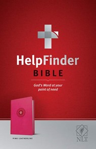 NLT HelpFinder Bible, Pink