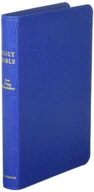 NLT Pitt Minion Reference Bible, Blue, Calf Split Leather