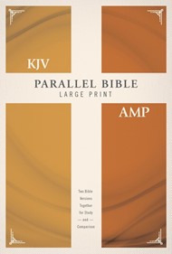 KJV Amplified Parallel Bible, Large Print, Red Letter Ed.