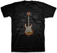 T-Shirt Amazing Guitar Adult Large
