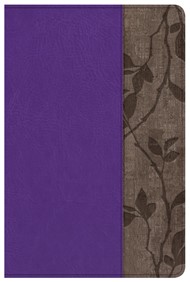 NKJV Holman Study Bible Personal Size, Purple, Indexed