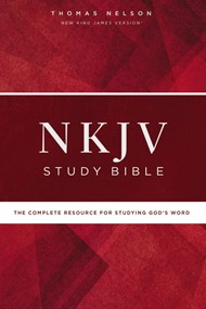 NKJV Study Bible, Comfort Print, Red Letter Edition