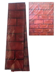 VBS Hero Central Brick Wall Plastic Backdrop