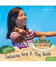 VBS Castaway Sing And Play Music Leader Version CD Set
