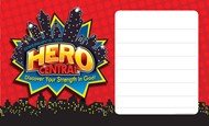 Vacation Bible School 2017 VBS Hero Central Outdoor Banner