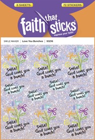 Love You Bunches - Faith That Sticks Stickers