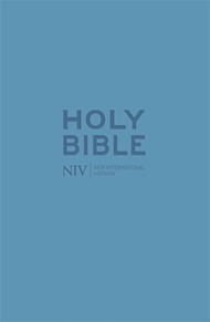 NIV Pocket Cyan Soft-Tone Bible With Zip
